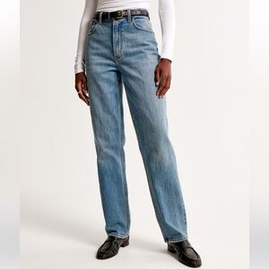 Abercrombie & Fitch 90s straight ultra high rise jean